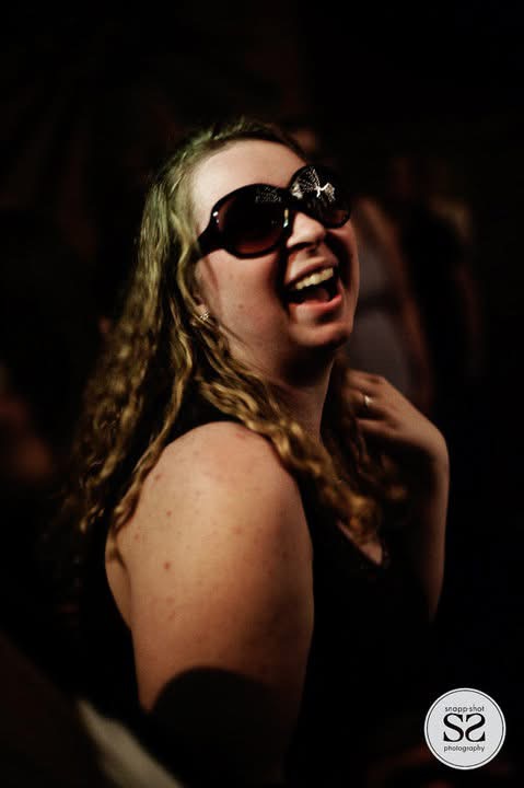 Laura at a show, 2010