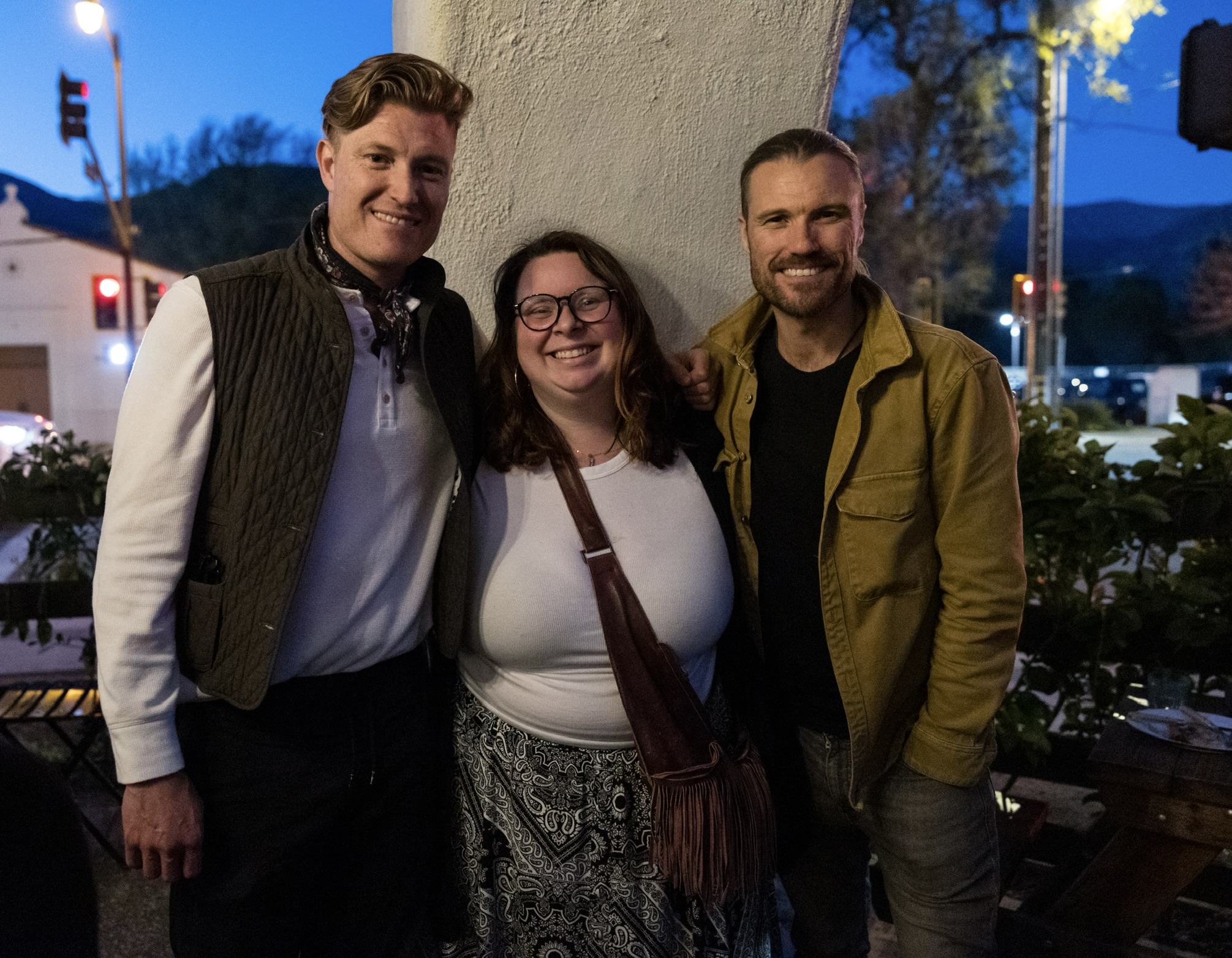 Laura with Brothers Koren